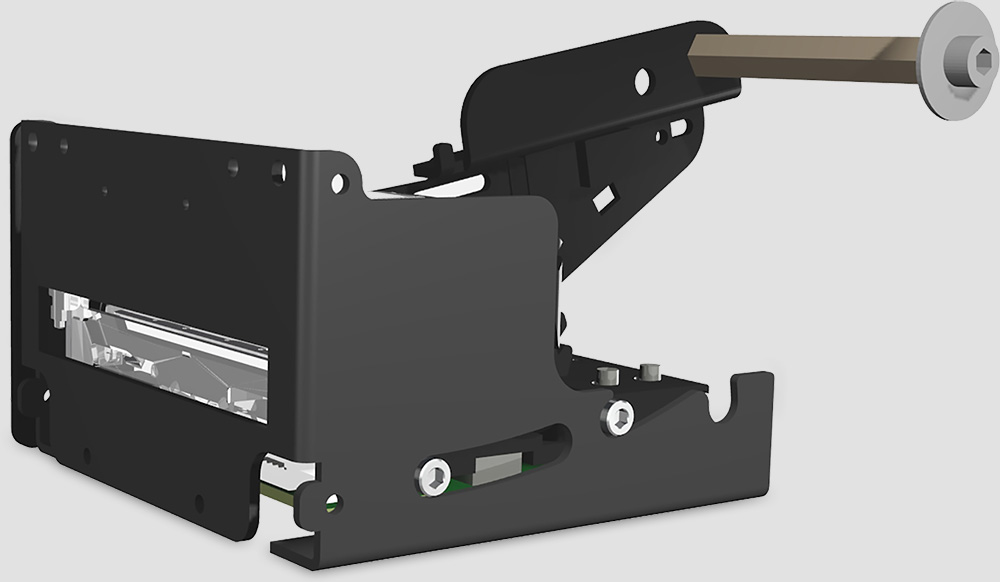 Rollenhalter mit Sensorik